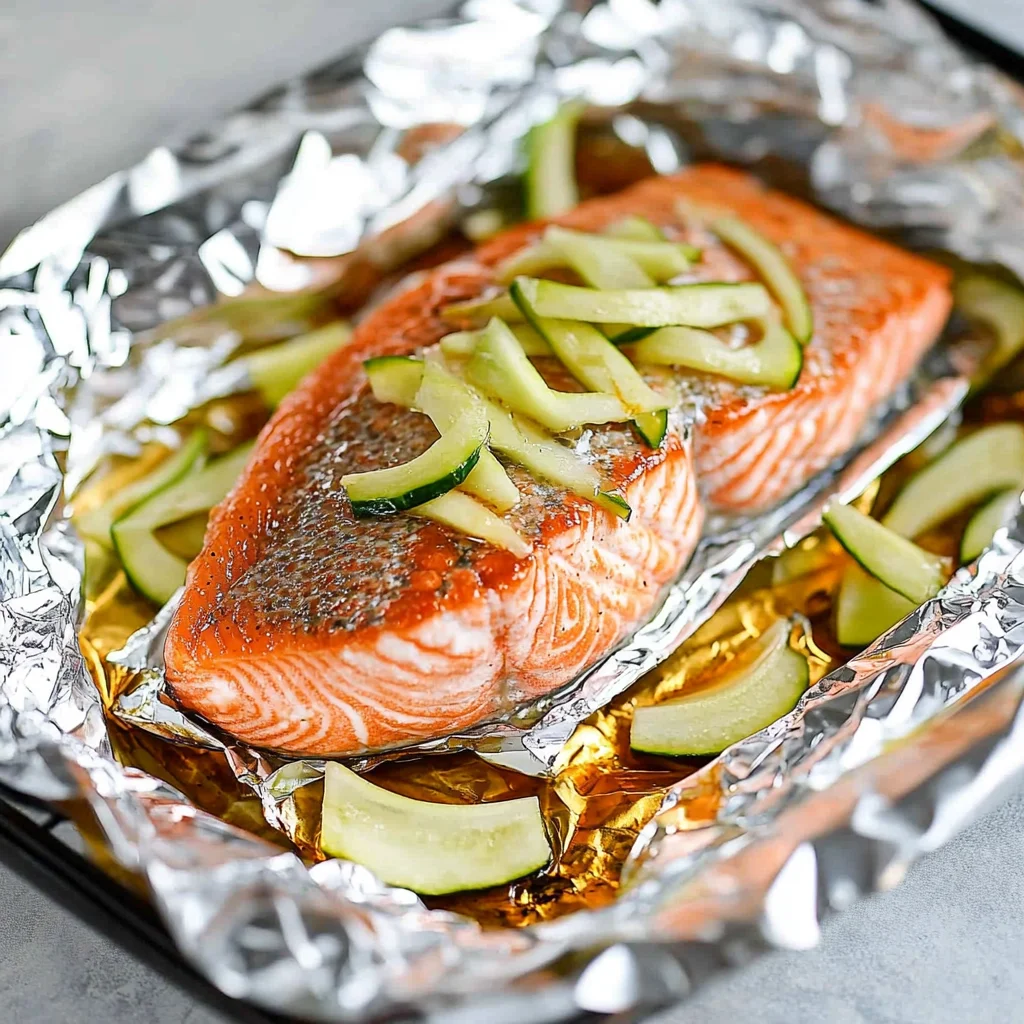 Easy Grilled Salmon in Foil Recipe