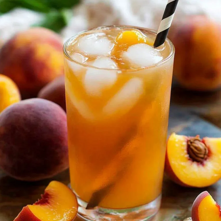 Easy Peach Tea Recipe!