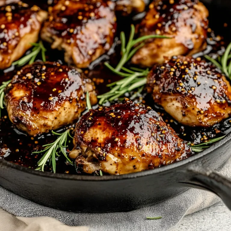 Fig Glazed Skillet Chicken