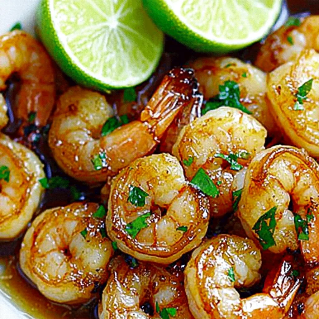 Garlic Honey Lime Shrimp Recipe