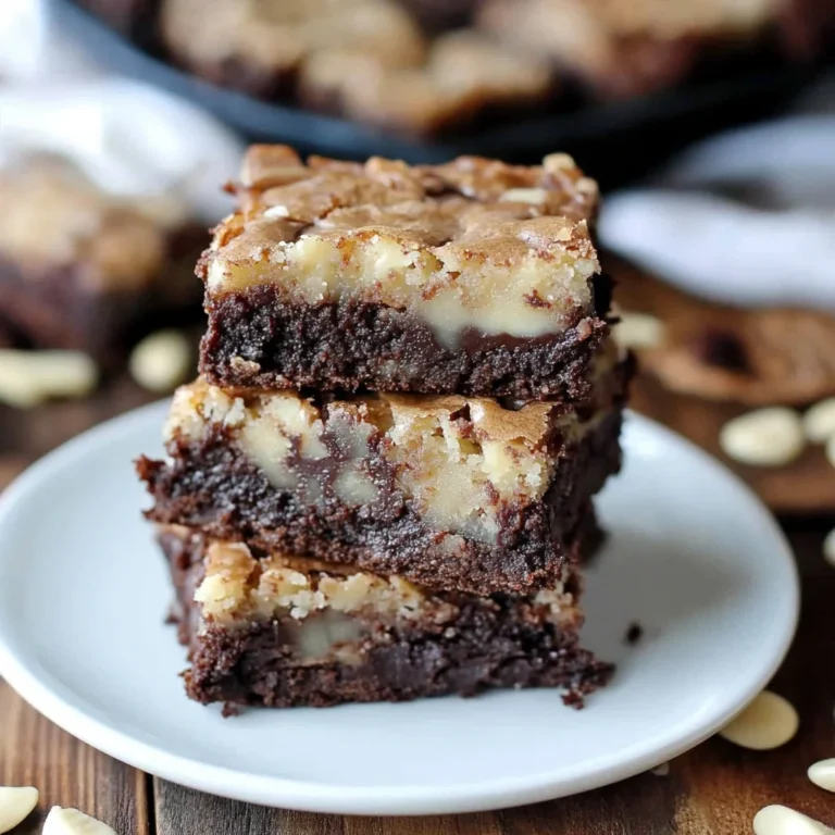 German Chocolate Brownies