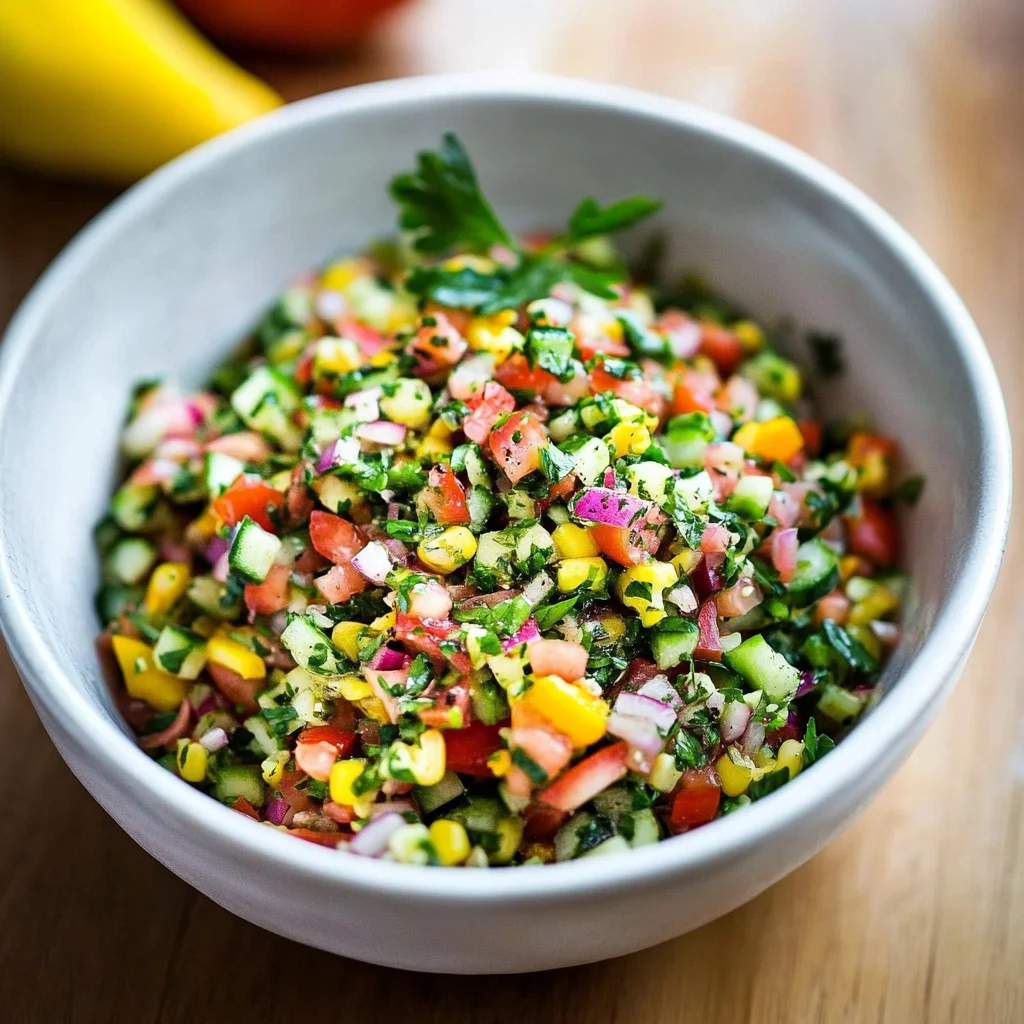 Israeli Salad Recipe
