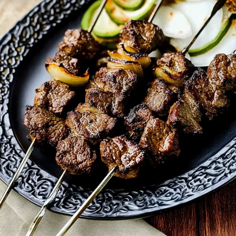 Marinated Beef Kabobs