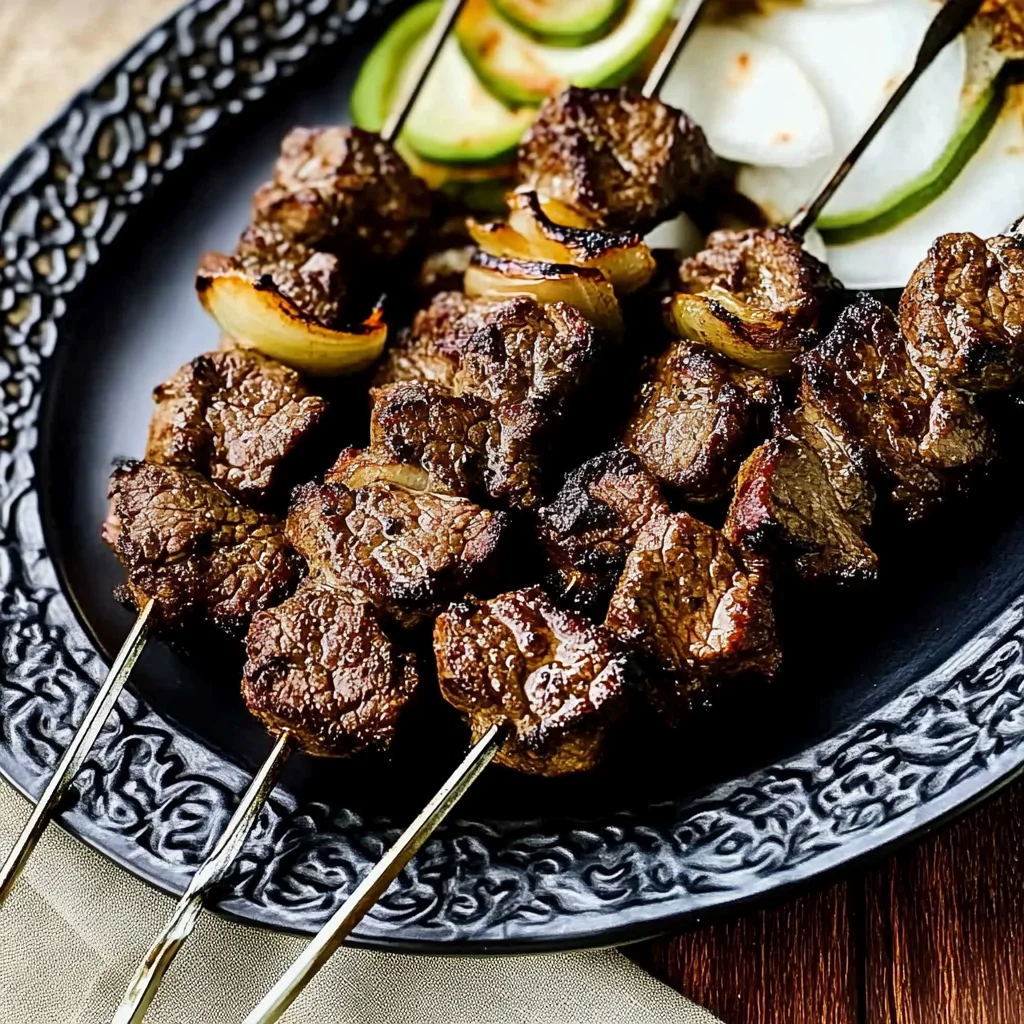 Marinated Beef Kabobs