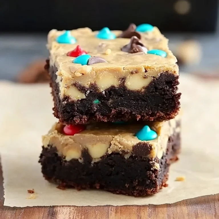 Peanut Butter Whip Brownies