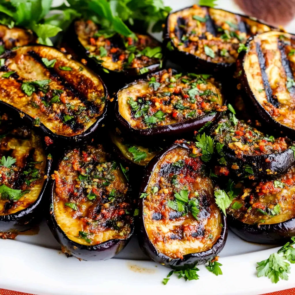Spicy Grilled Eggplant Recipe