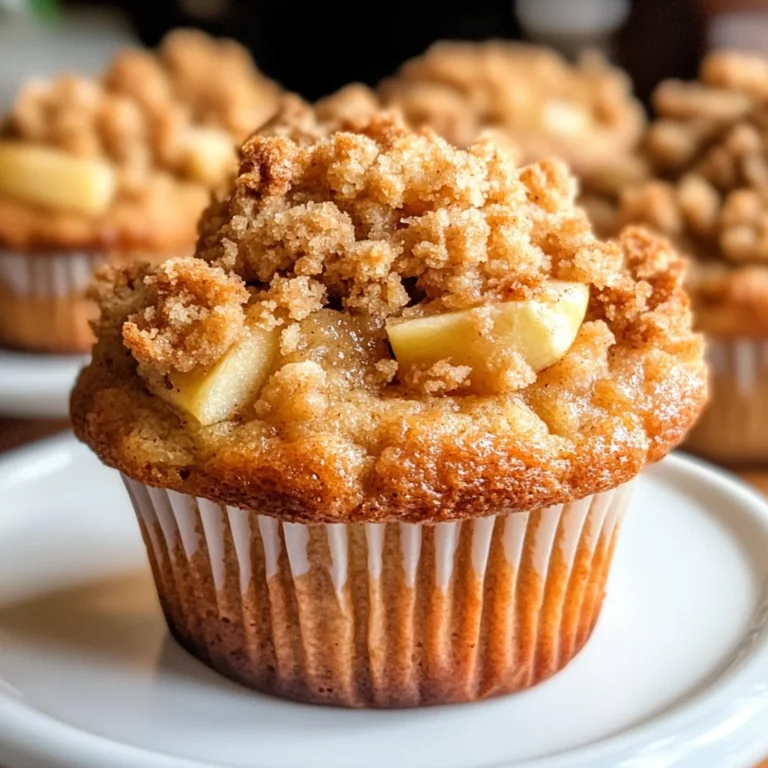 Apple Crumble Muffins