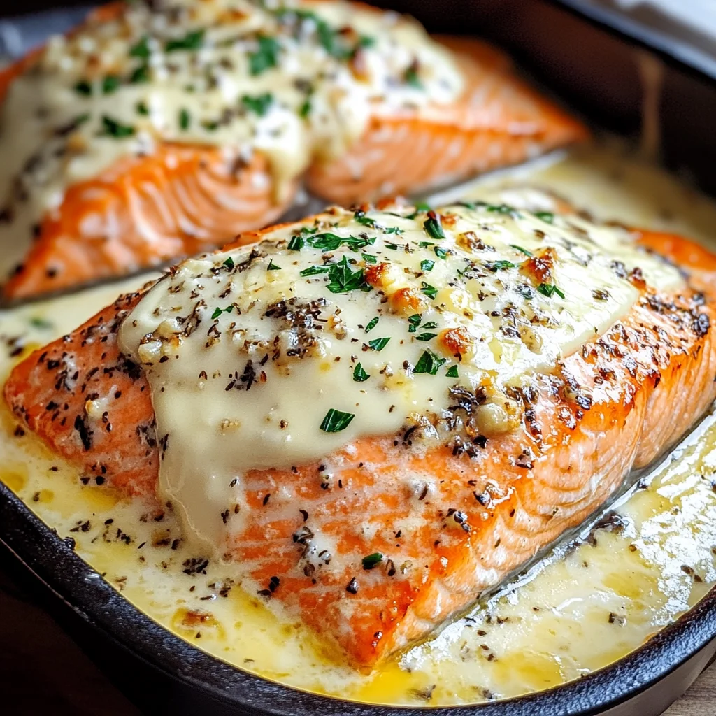 Baked Boursin Salmon – Creamy, Flavorful & Perfectly Baked