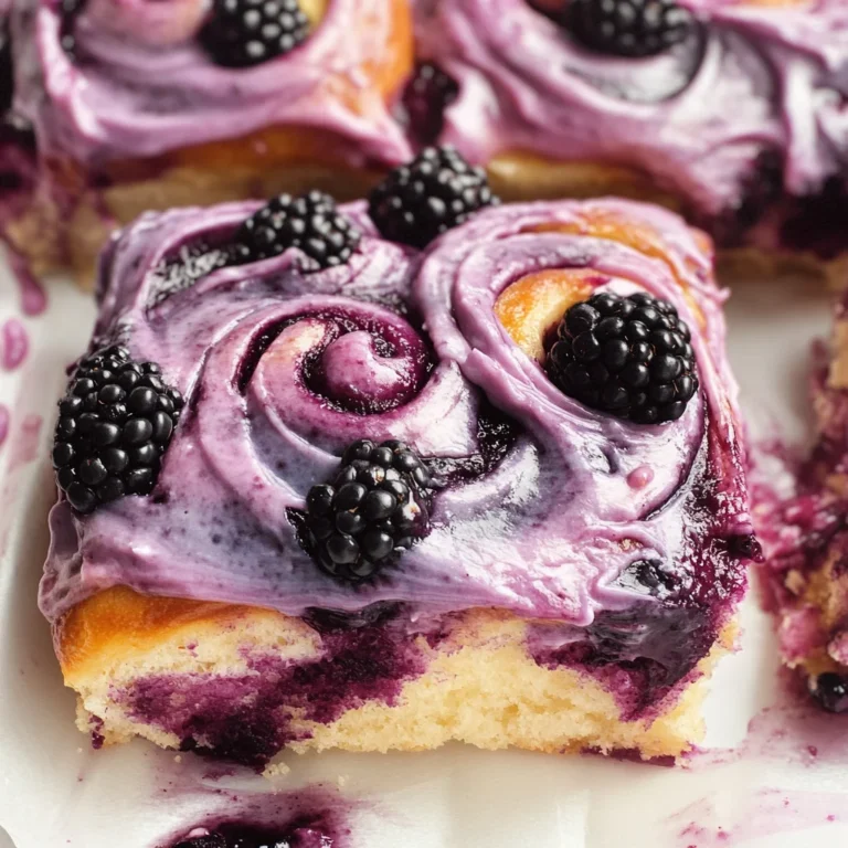 Blackberry Cinnamon Rolls