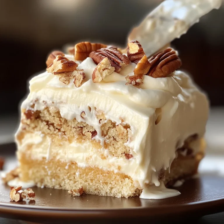 Butter Pecan Tres Leches Cake