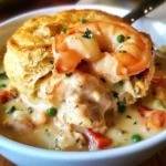 Cheddar Bay Biscuit Seafood Pot Pie: An Incredible Comforting Delight