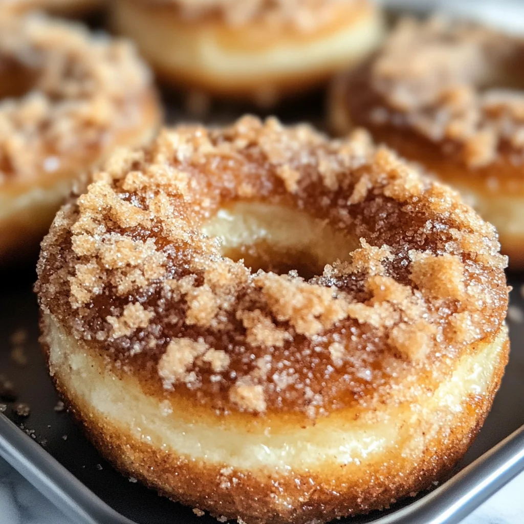 Coffee Cake Donuts