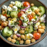 Cottage Cheese and Chickpea Salad