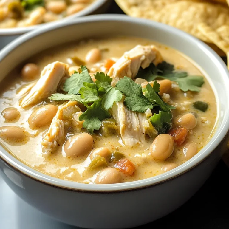 Creamy White Chicken Chili Recipe