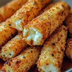 Crispy Air Fryer Mozzarella Sticks