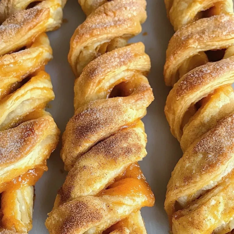 Easy Pumpkin Pie Twists