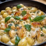 Garlic Chicken Gnocchi Skillet: A 30-Minute Wonder!