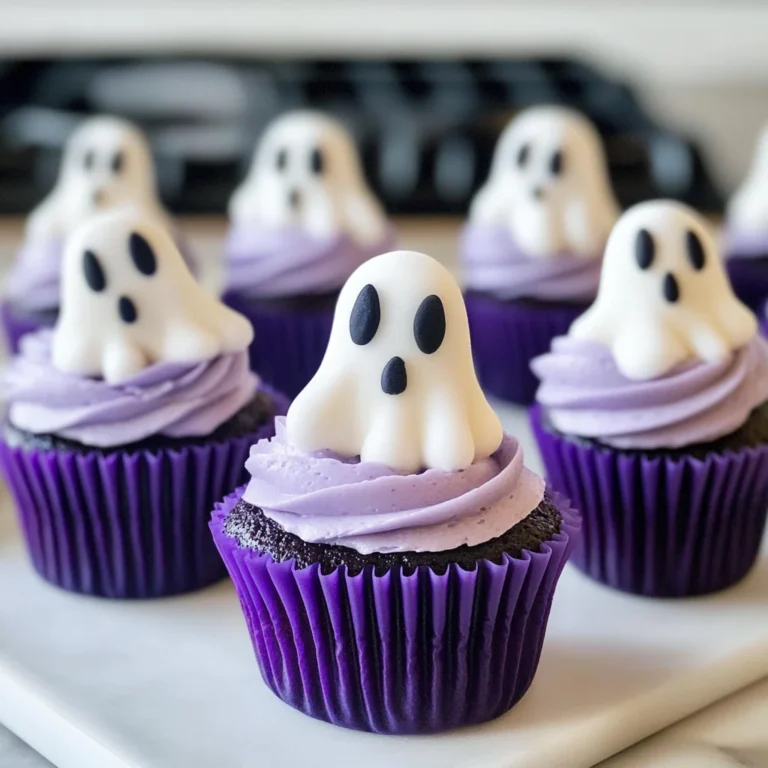 Halloween Ghost Cupcakes