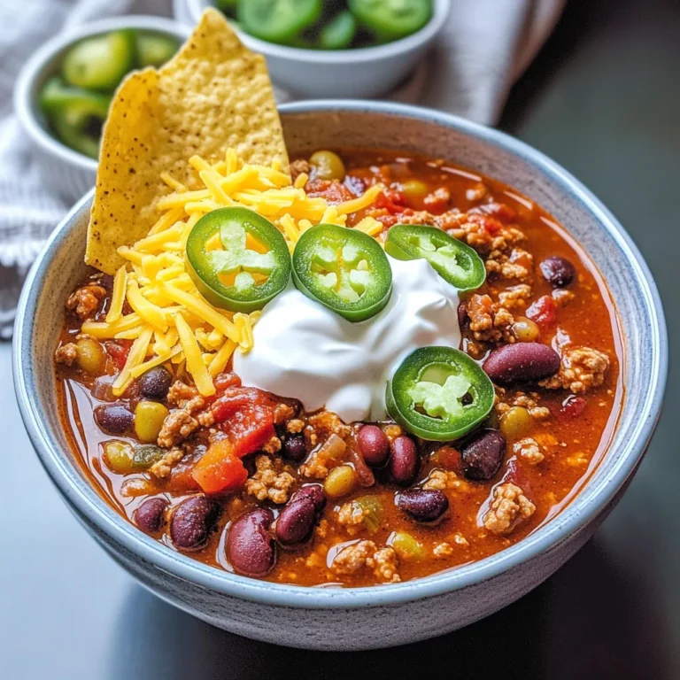 Healthy Turkey Chili
