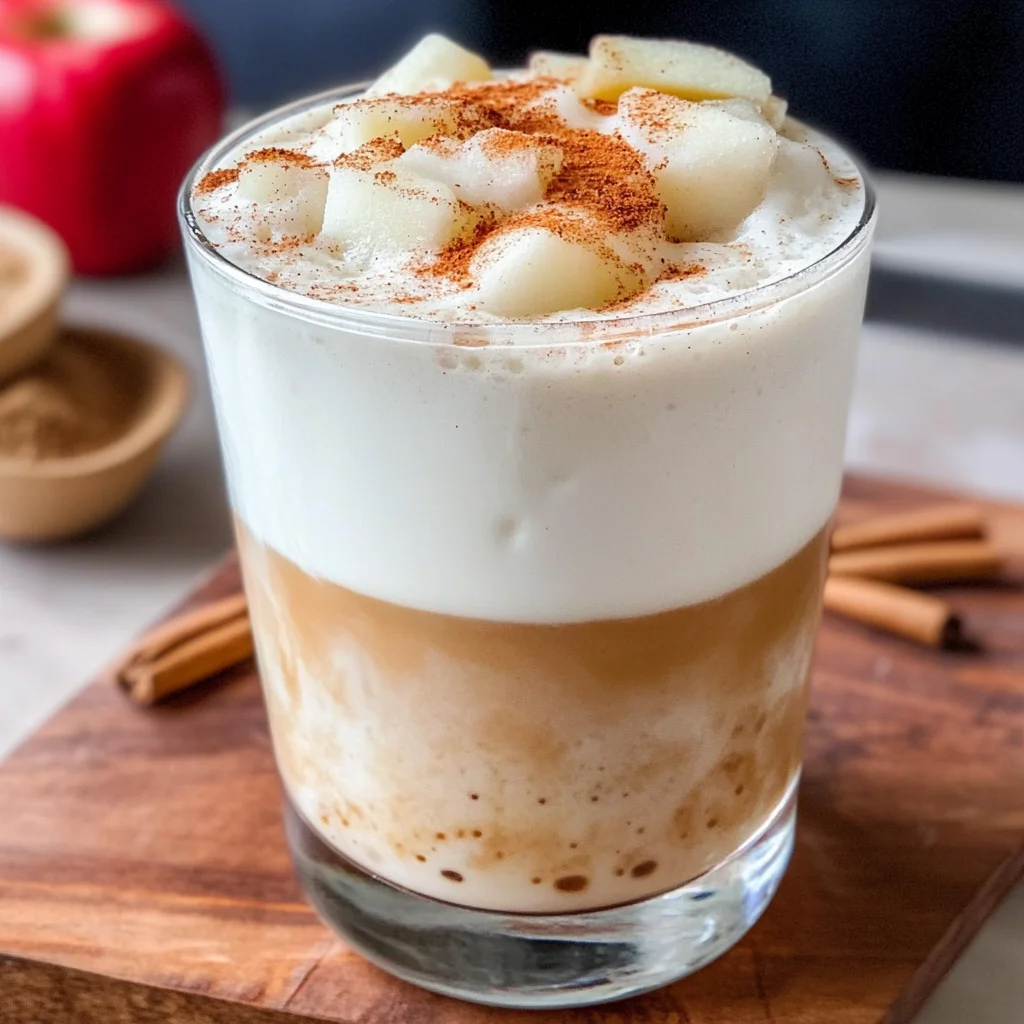 Iced Apple Crisp Cream Chai (Starbucks Copycat)