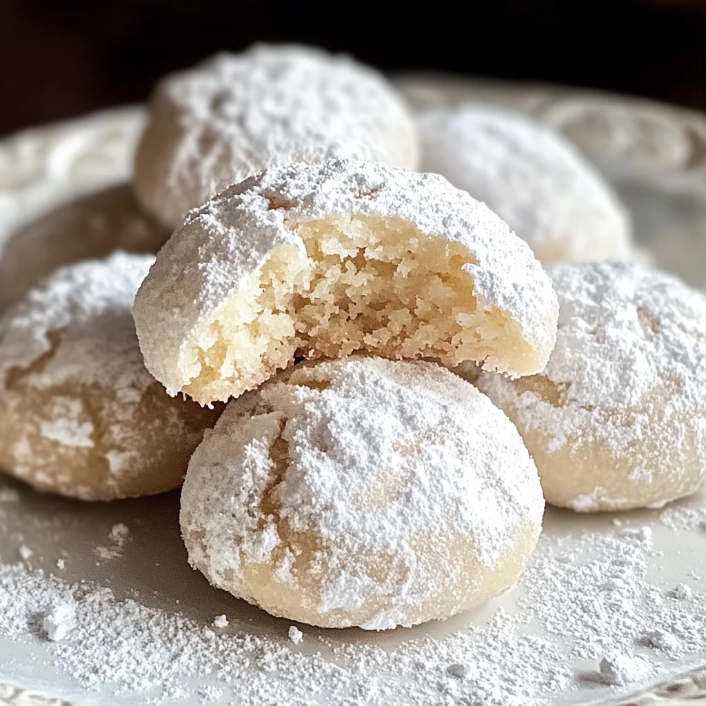 Italian Butterball Cookies