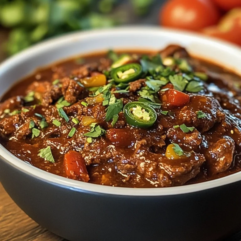 Korean Chile Con Carne
