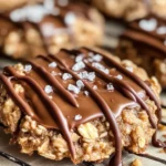 Peanut Butter Chocolate Caramel Cookies