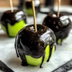 Poison Toffee Apples for Halloween