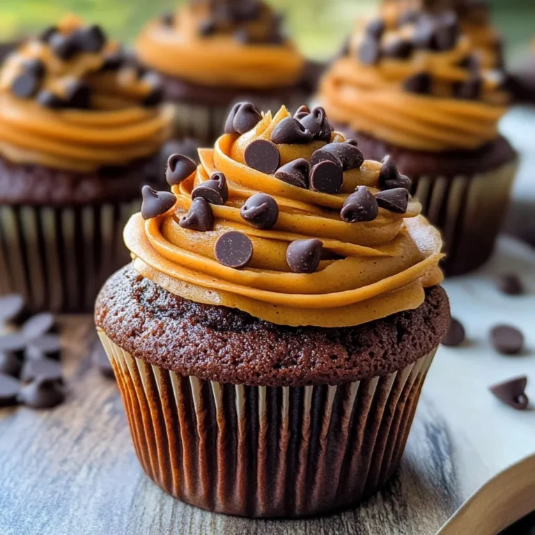 Pumpkin Chocolate Chip Cupcakes