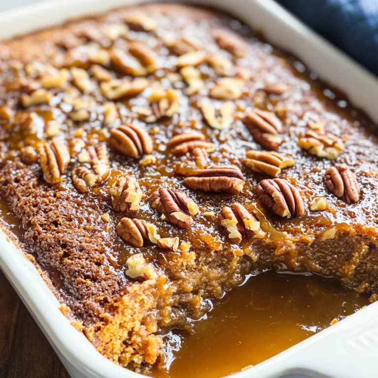 Pumpkin Pecan Cobbler