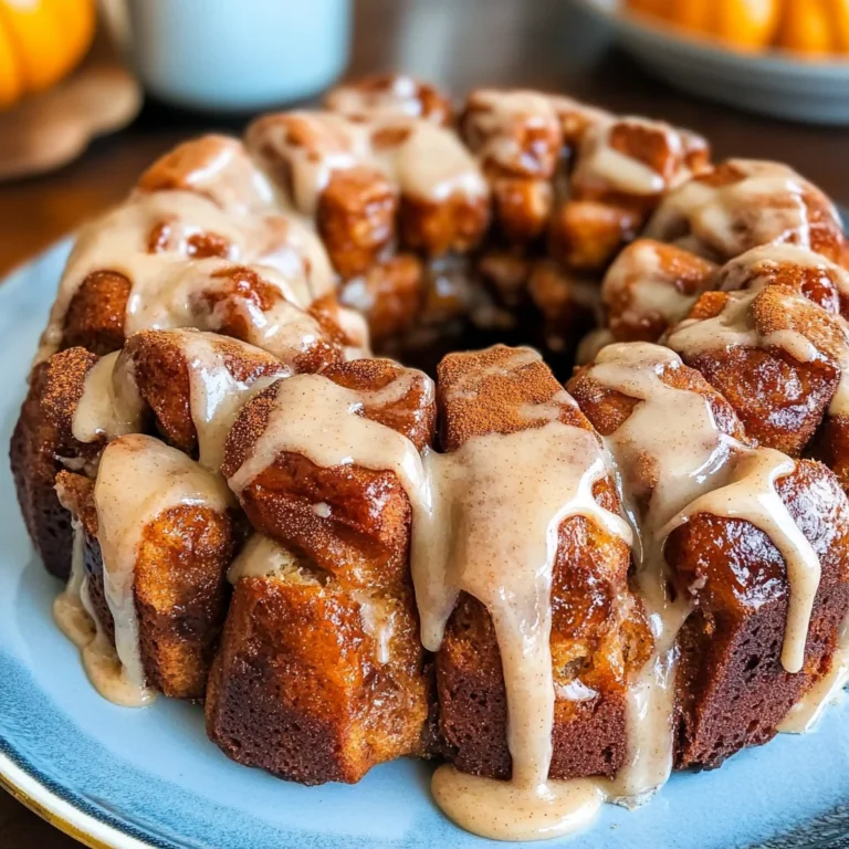 Pumpkin Spice Monkey Bread Recipe
