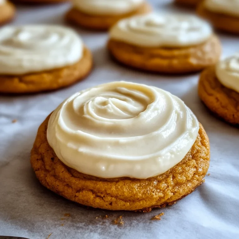 Pumpkin Sugar Cookies with Cream Cheese Frosting