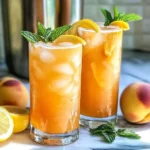 Refreshing Peach Lemonade