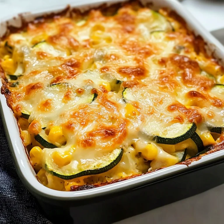 Savory Garden Zucchini Casserole - Alrightwithme