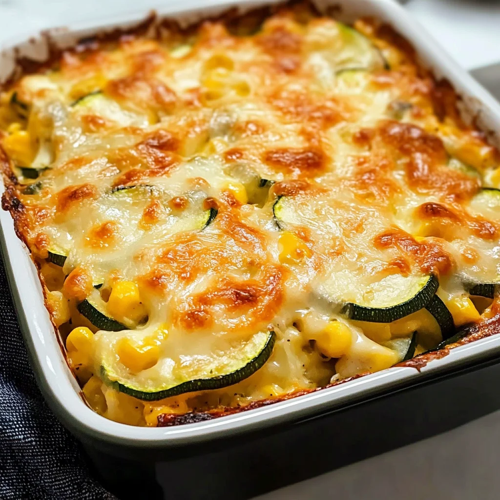 Savory Garden Zucchini Casserole - Alrightwithme