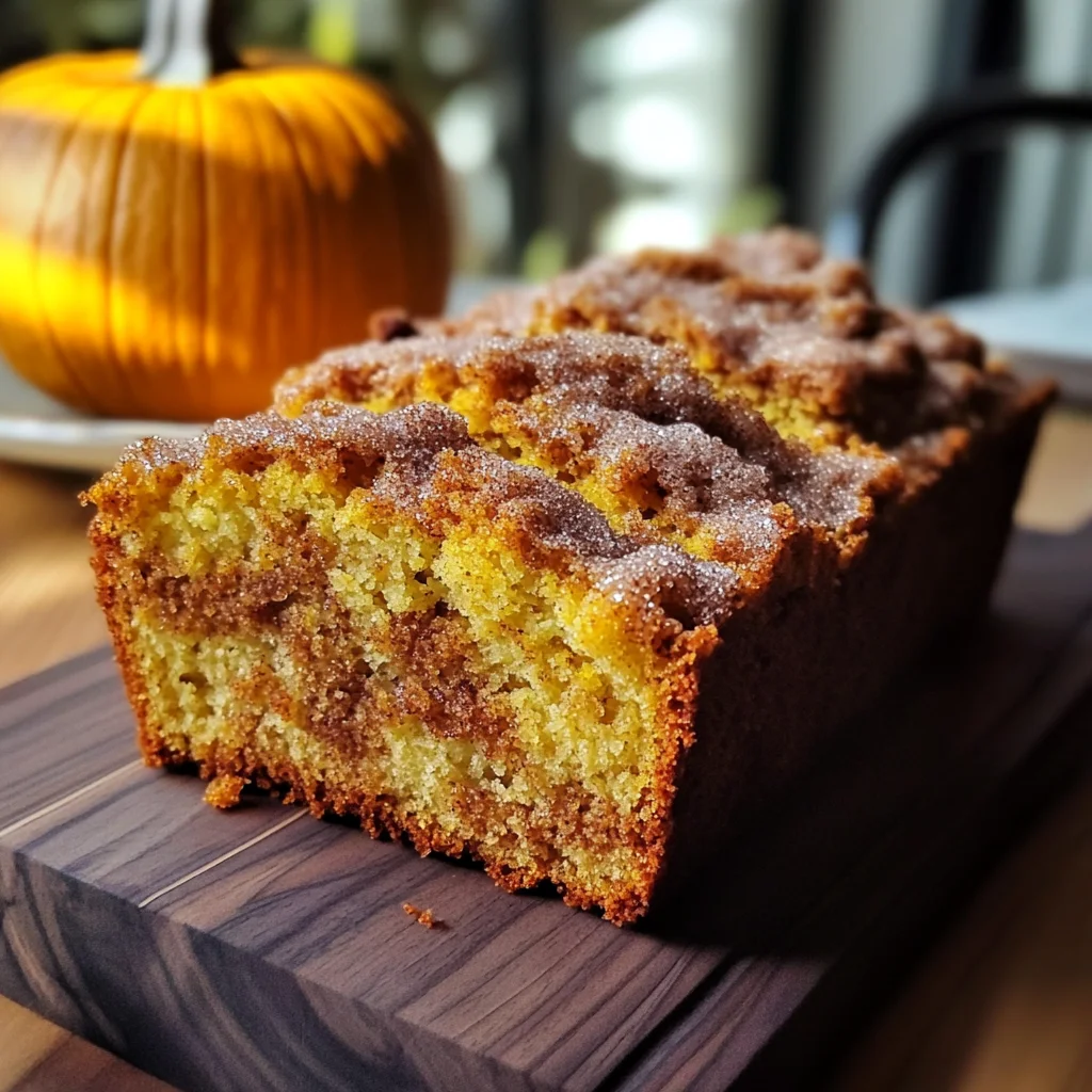 Snickerdoodle Pumpkin Bread