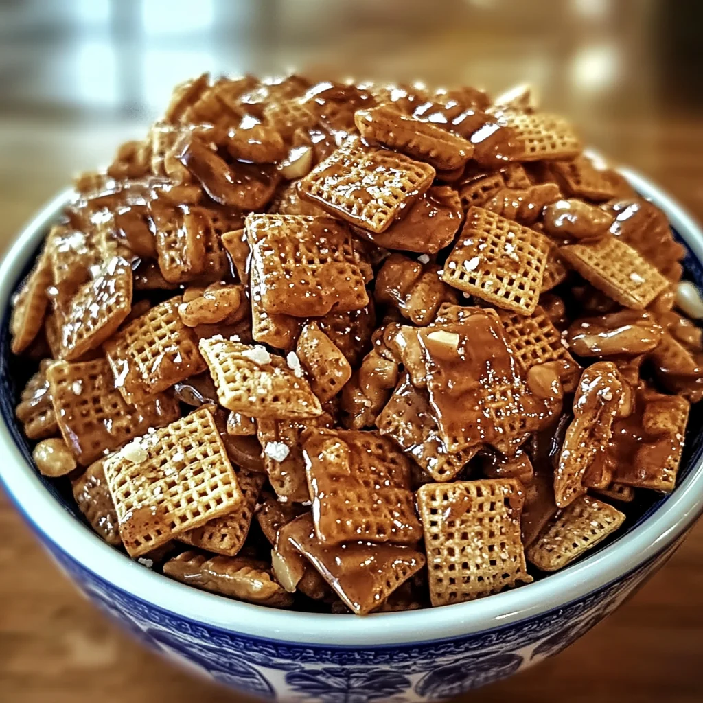 Toffee Chex Mix