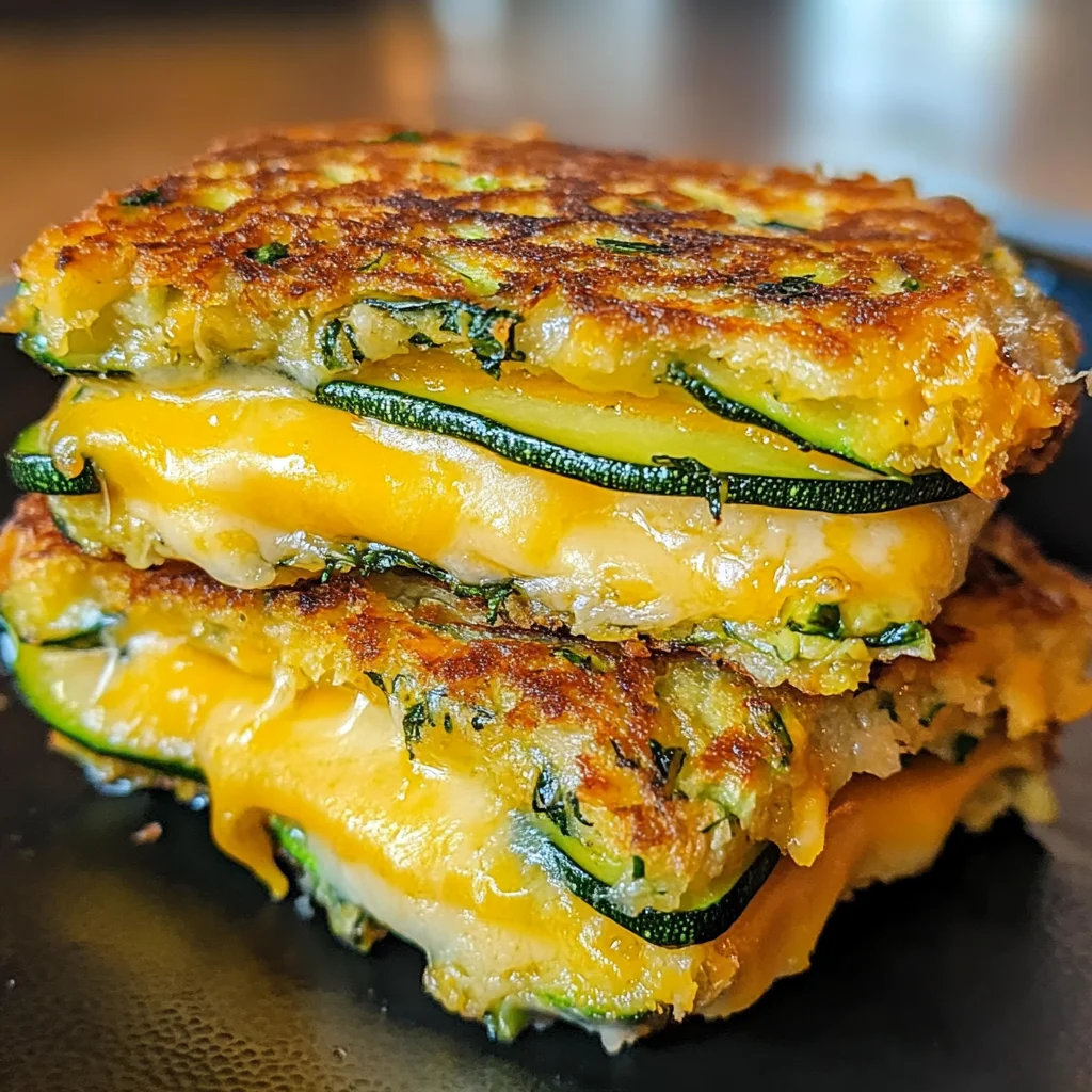 Zucchini Grilled Cheese
