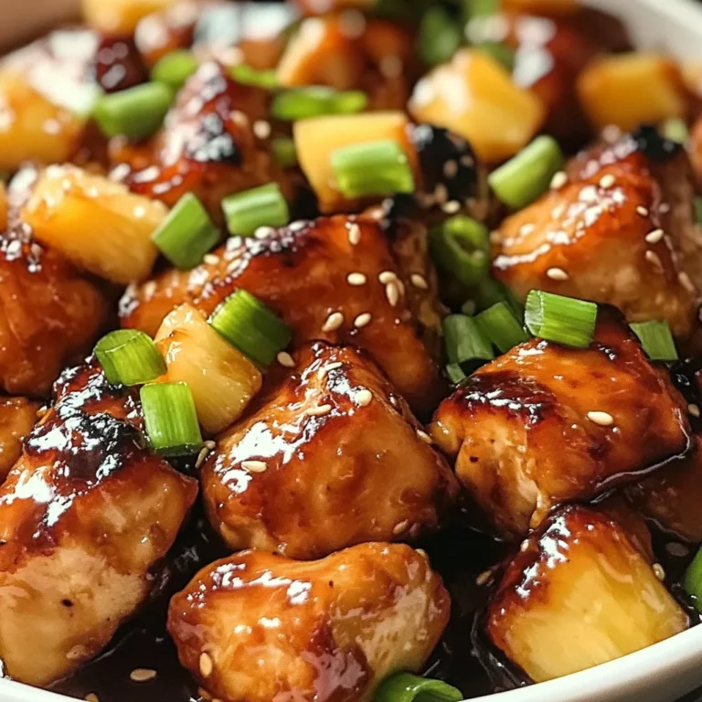 5-Star Brown Sugar Pineapple Chicken : Sweet Dinner Idea