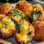 Air Fryer Broccoli Cheddar Poppers