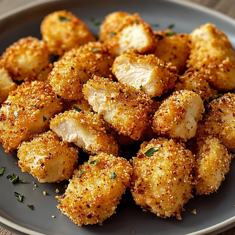 Air Fryer Ranch-Crusted Chicken Bites