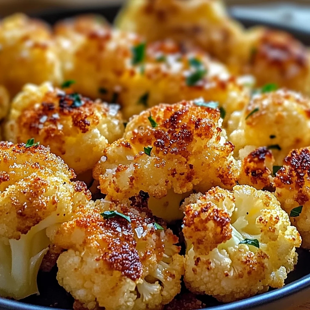 Baked cauliflower