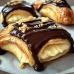 Boston Cream Pie Croissants