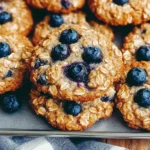 Chewy Blueberry Oatmeal Cookies - Alrightwithme