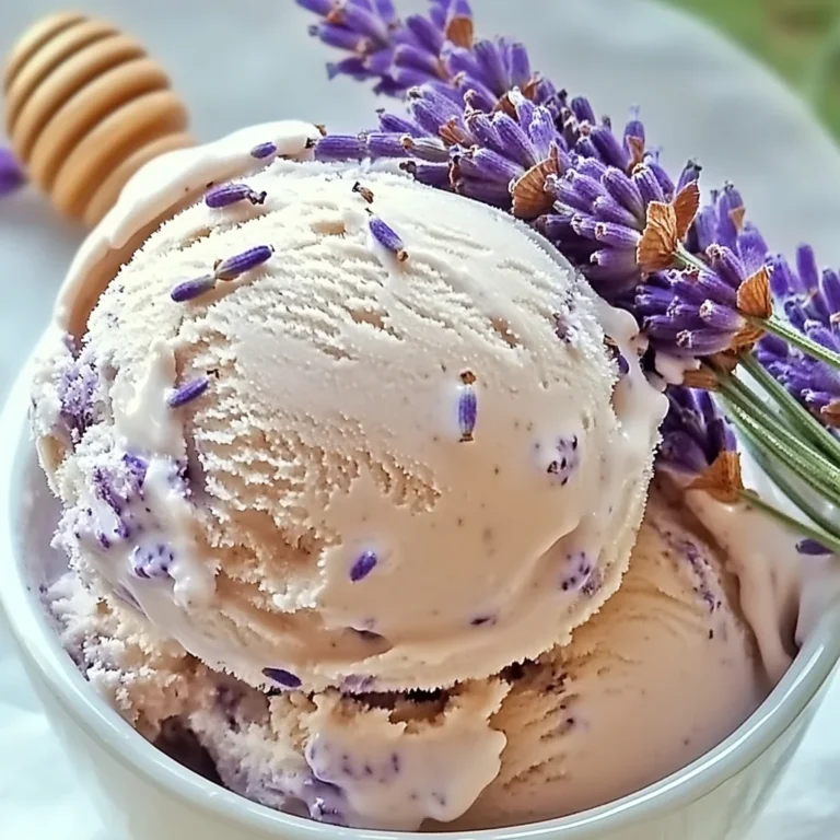 Honey Lavender Ice Cream