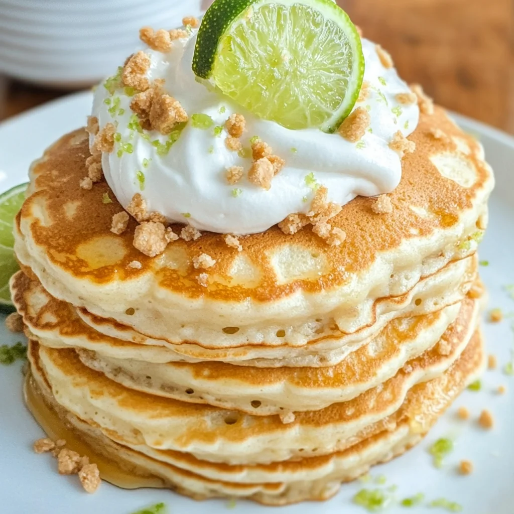 Key Lime Pie Pancakes
