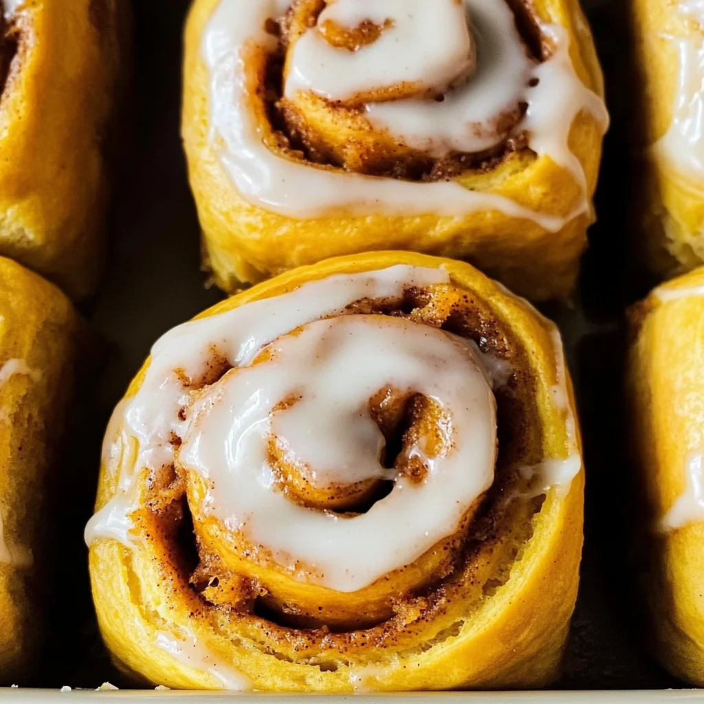 Pumpkin Cinnamon Rolls