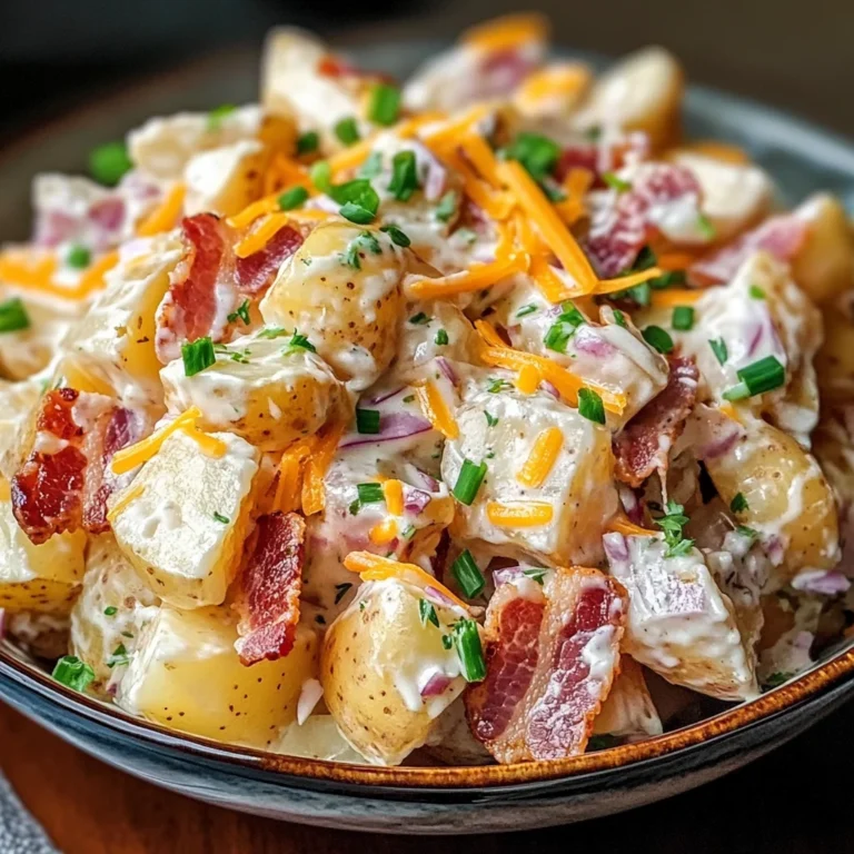 Steakhouse Potato Salad: A Creamy, Flavor-Packed Side Dish