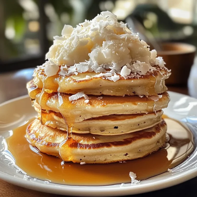Sweet Coconut Cream Pancakes: A Breakfast Delight You’ll Love!